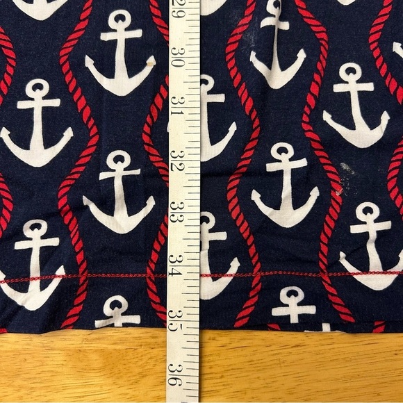 HATLEY Ropes & Anchors Print Peplum Sleeve Dress - Picture 10 of 12